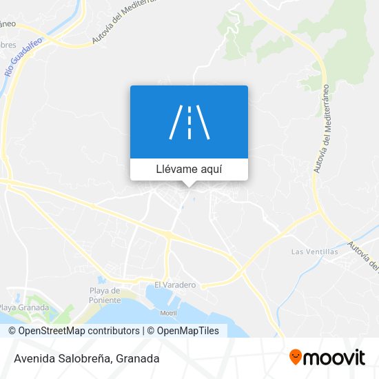 Mapa Avenida Salobreña