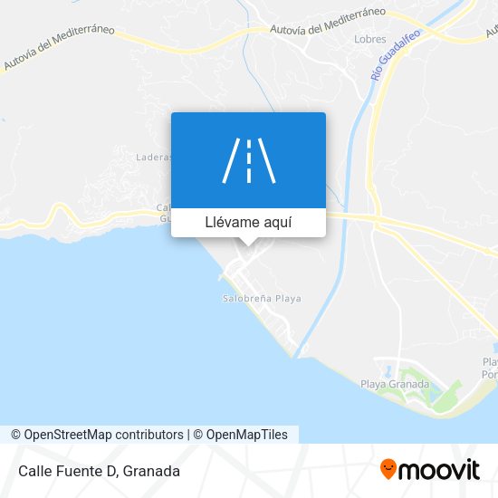 Mapa Calle Fuente D