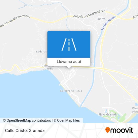 Mapa Calle Cristo
