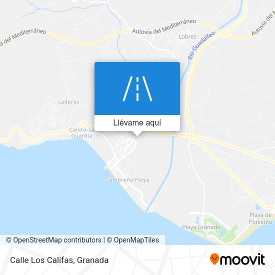 Mapa Calle Los Califas