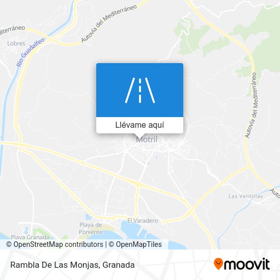 Mapa Rambla De Las Monjas