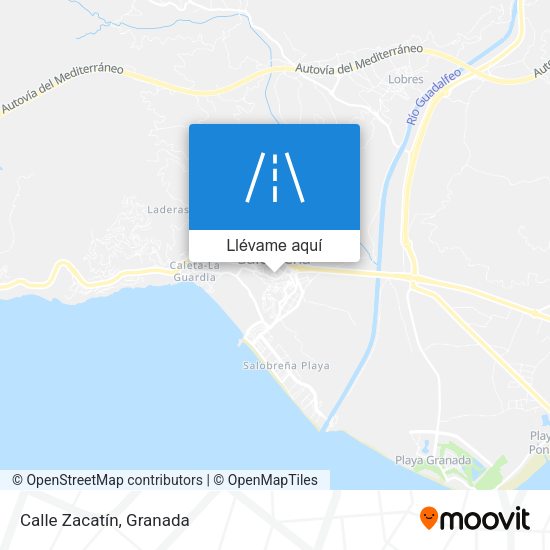 Mapa Calle Zacatín