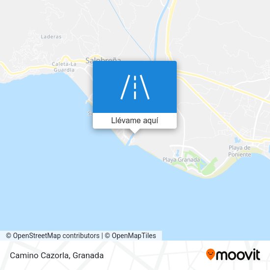 Mapa Camino Cazorla