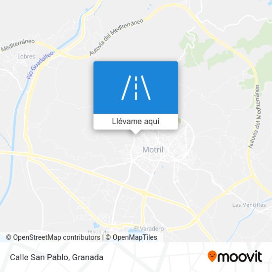 Mapa Calle San Pablo