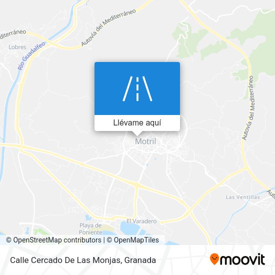 Mapa Calle Cercado De Las Monjas