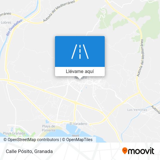 Mapa Calle Pósito