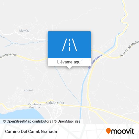 Mapa Camino Del Canal