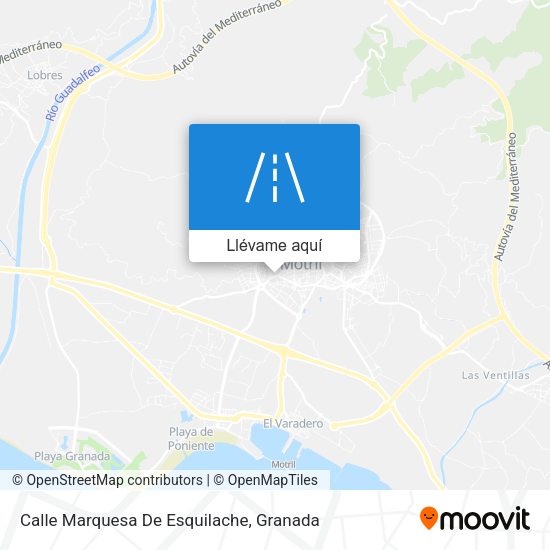 Mapa Calle Marquesa De Esquilache