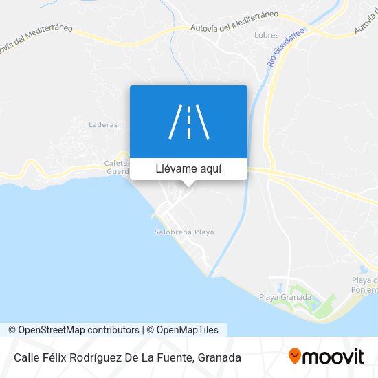 Mapa Calle Félix Rodríguez De La Fuente