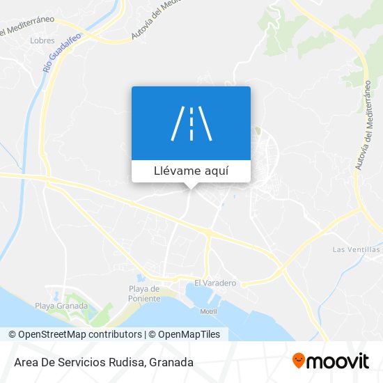 Mapa Area De Servicios Rudisa