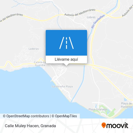 Mapa Calle Muley Hacen