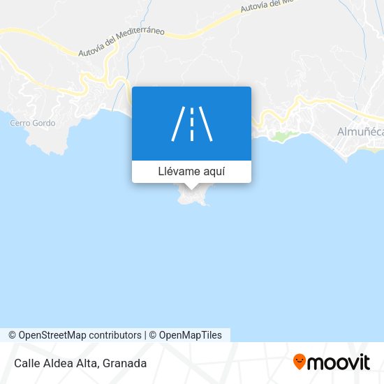 Mapa Calle Aldea Alta