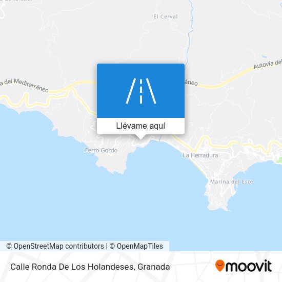 Mapa Calle Ronda De Los Holandeses