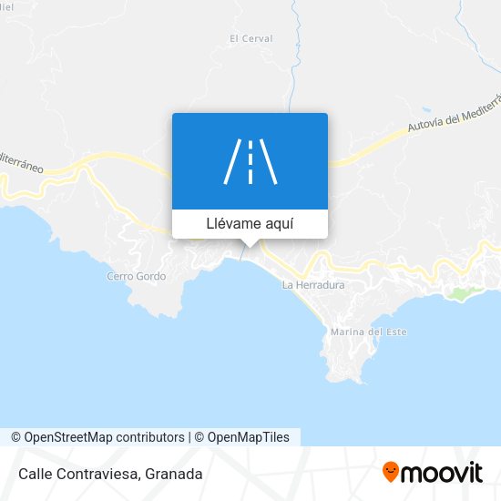 Mapa Calle Contraviesa