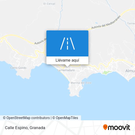 Mapa Calle Espino
