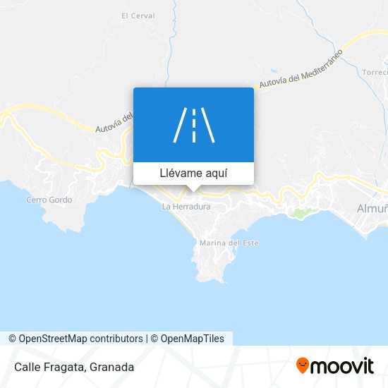 Mapa Calle Fragata