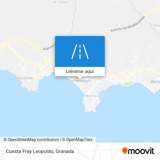 Mapa Cuesta Fray Leopoldo