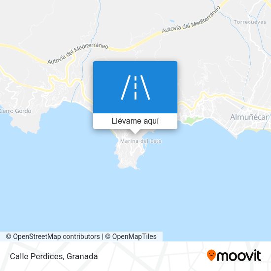 Mapa Calle Perdices
