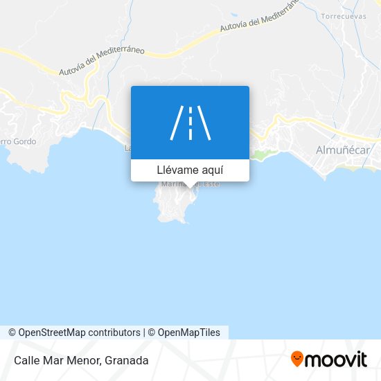 Mapa Calle Mar Menor