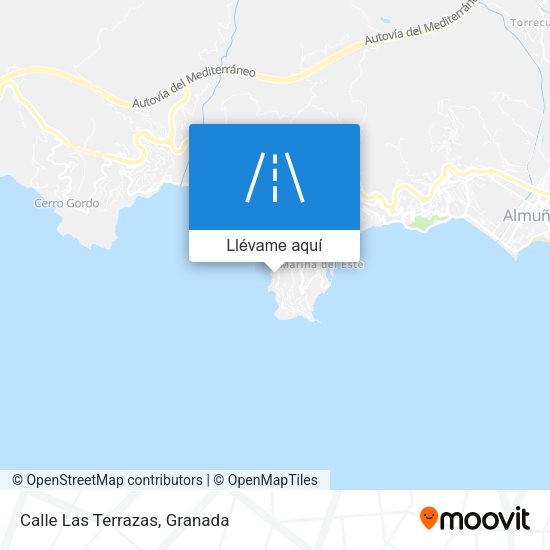 Mapa Calle Las Terrazas