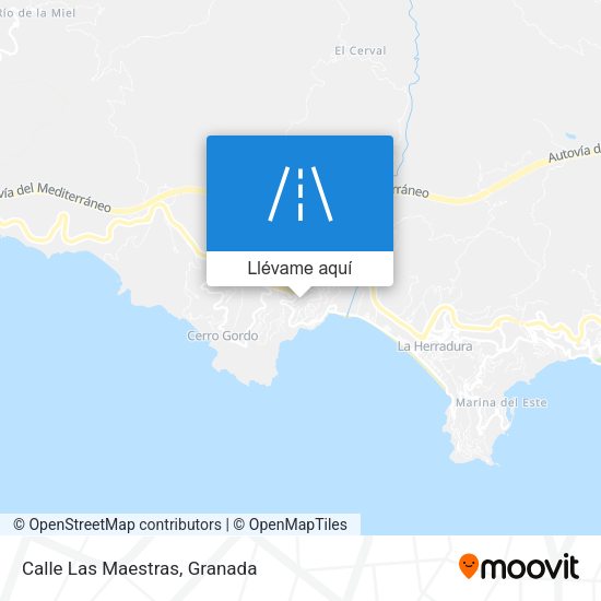 Mapa Calle Las Maestras