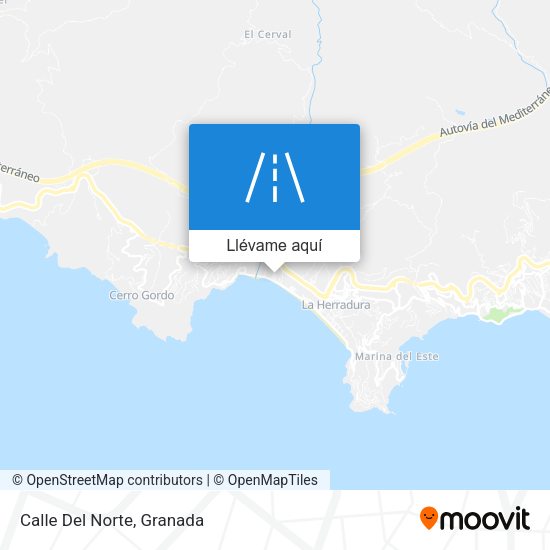 Mapa Calle Del Norte