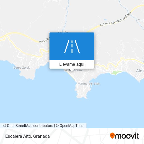 Mapa Escalera Alto