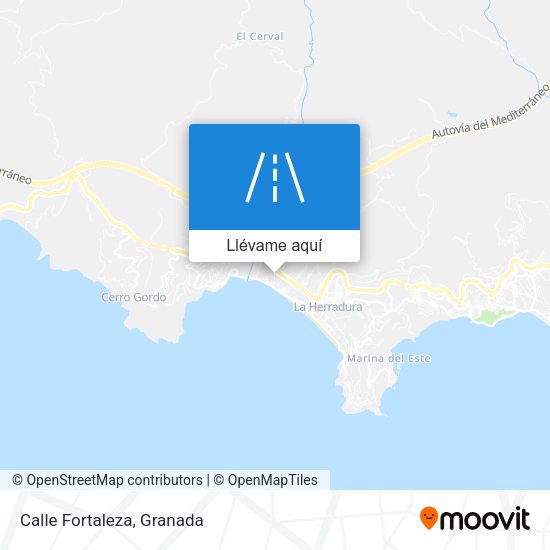 Mapa Calle Fortaleza
