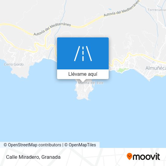Mapa Calle Miradero