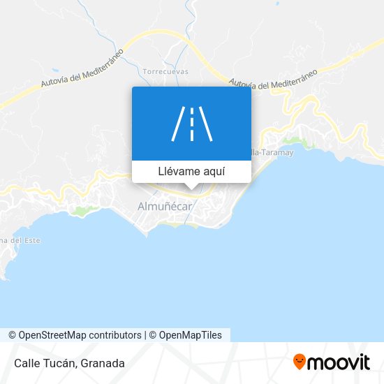Mapa Calle Tucán