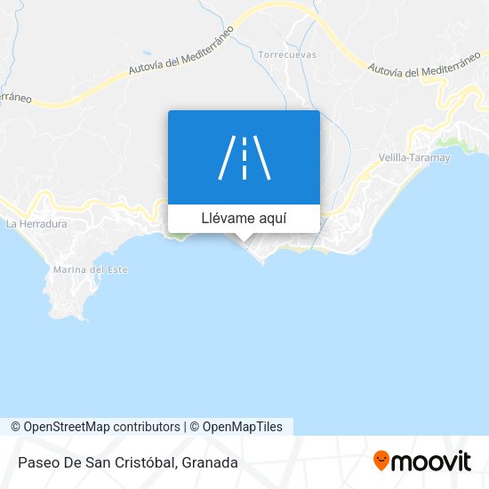 Mapa Paseo De San Cristóbal