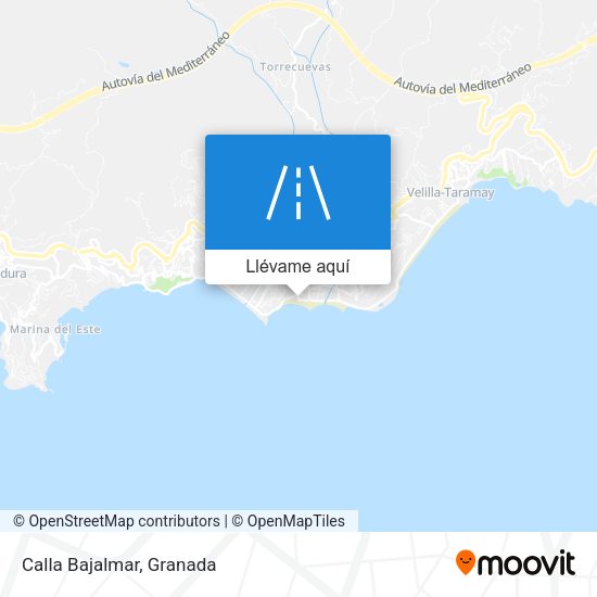 Mapa Calla Bajalmar