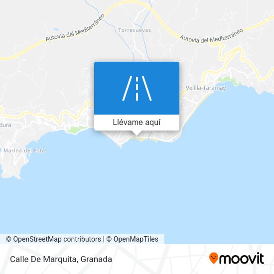 Mapa Calle De Marquita
