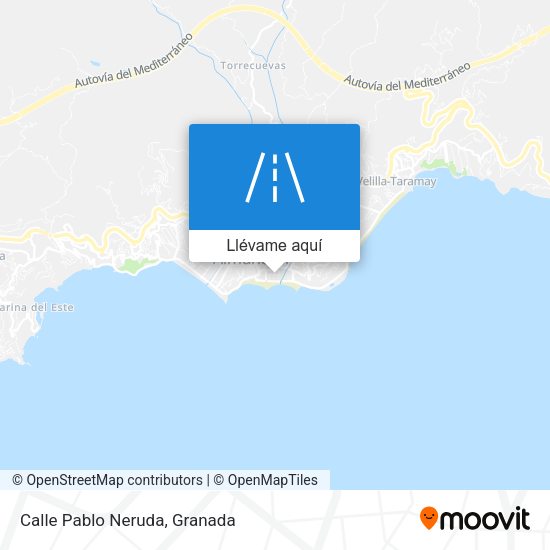 Mapa Calle Pablo Neruda