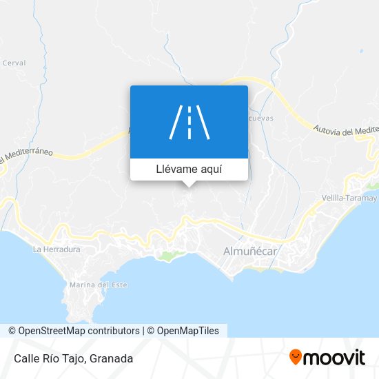 Mapa Calle Río Tajo