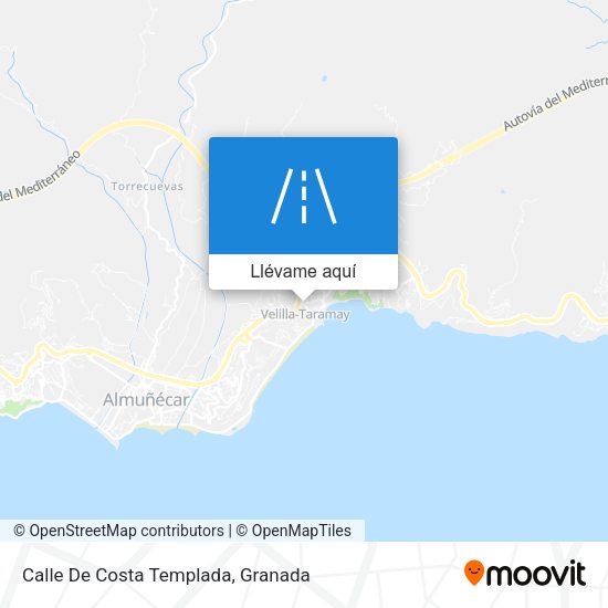 Mapa Calle De Costa Templada