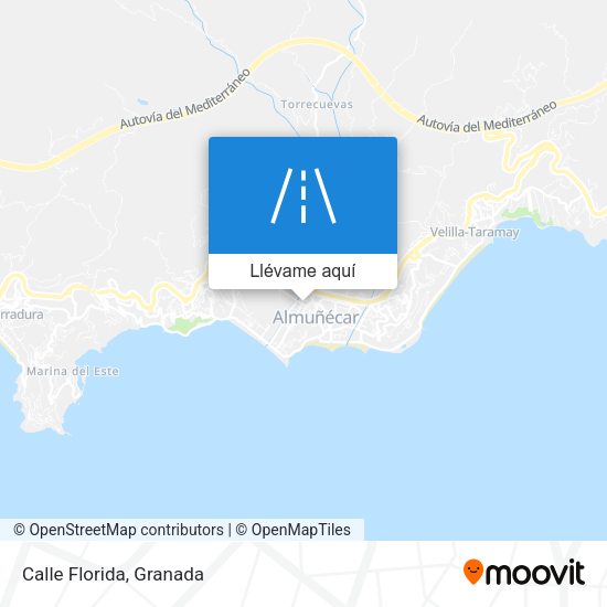 Mapa Calle Florida