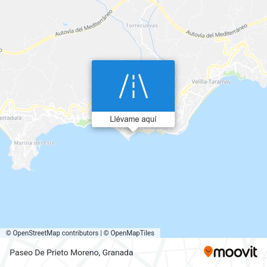 Mapa Paseo De Prieto Moreno