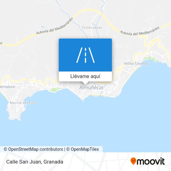 Mapa Calle San Juan