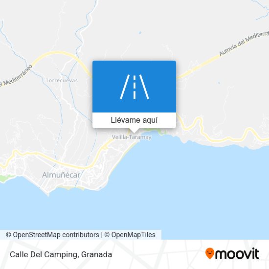 Mapa Calle Del Camping