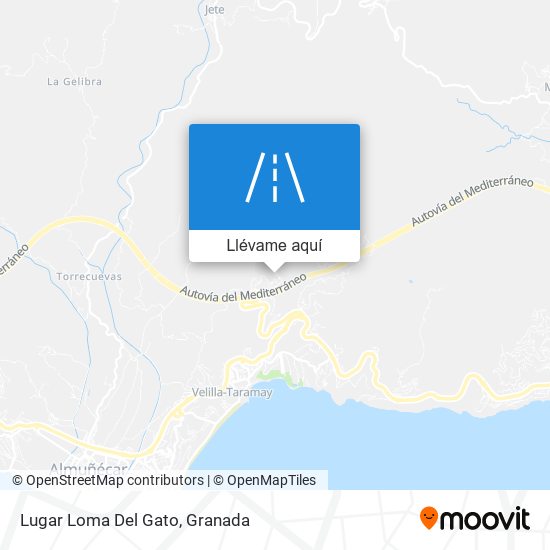 Mapa Lugar Loma Del Gato