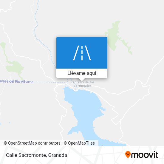 Mapa Calle Sacromonte