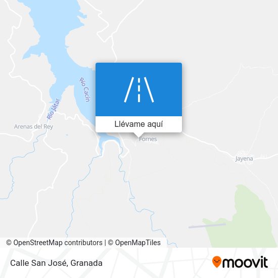 Mapa Calle San José