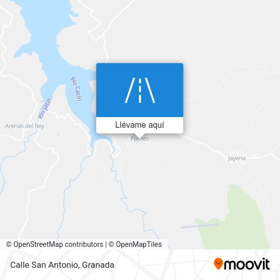Mapa Calle San Antonio