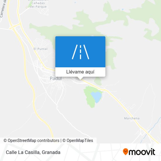 Mapa Calle La Casilla