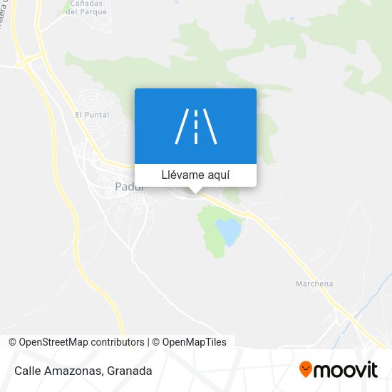 Mapa Calle Amazonas