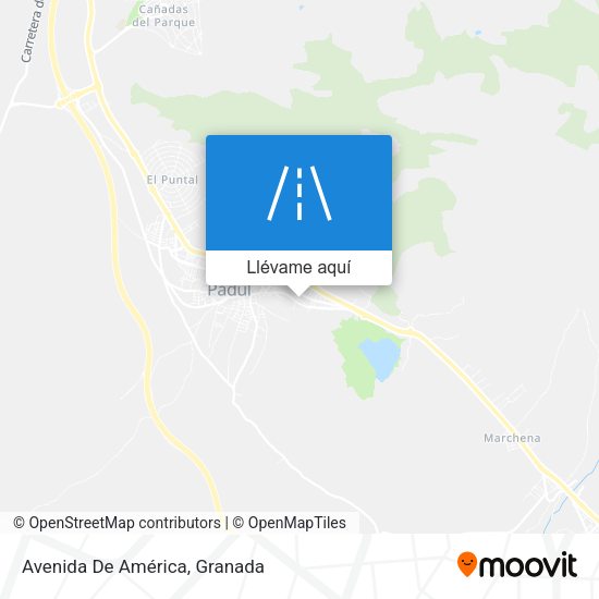Mapa Avenida De América