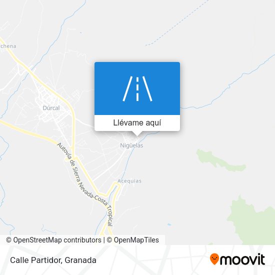 Mapa Calle Partidor
