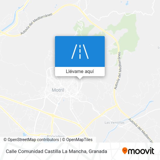 Mapa Calle Comunidad Castilla La Mancha