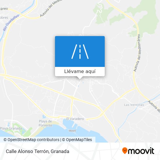 Mapa Calle Alonso Terrón